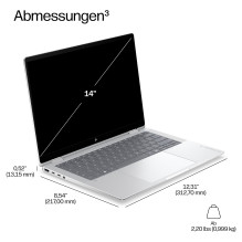 HP EliteBook X G2i CU5 325 / 32GB / 512SSD / W11 Pro 1J Gar (DE)