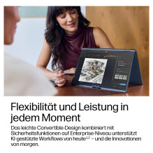 HP EliteBook X Flip G2i CU7 356H / 32GB / 1TBSSD / W11 Pro LTE 5G 1J Gar (DE)