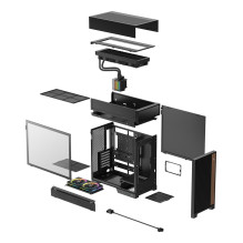 DeepCool CL6600 Midi Tower Black