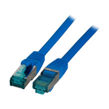 EFB RJ45 Patch cable S / FTP Cat.6A LSZH 25.00m blue