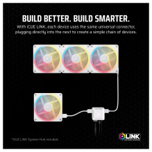 CORSAIR Fan 12012025 LX120-R RGB ICUE Link Triple W CORSAIR Fan 12012025 LX120-R RGB ICUE Link Triple W