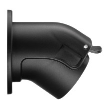 Goobay Angled Wall Mount for Type 2 Electric Car Charging Cable / Charging Gun Holder 2 Angled Black