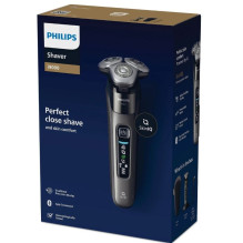 Elektrinis Skustuvas - Philips i9000 X9002 Wet & Dry, 3 Peiliai, Bluetooth, Ličio Jonų Elektrinis Skustuvas - Philips i9000 X9002 Wet & Dry, 3 Peiliai, Bluetooth, Ličio Jonų