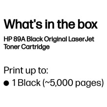 Toneris HP 89A Black Original (CF289A) Toneris HP 89A Black Original (CF289A)