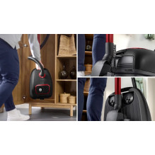 Bosch Serie 4 BGB41POW1 850 W juodas dulkių siurblys su maišeliu