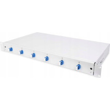 Digitus fiber optic splice box, equipped, LC, OS2 (gray)