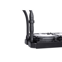 Alphacool Eisbaer Pro Aurora 360 Processor All-in-one liquid cooler 12 cm Black, White 1 pc(s)