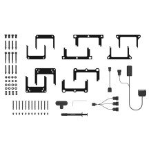 Alphacool Eisbaer Pro Aurora 360 Processor All-in-one liquid cooler 12 cm Black, White 1 pc(s)