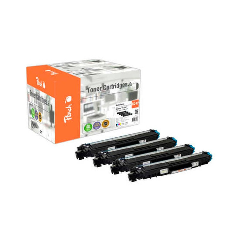 Peach Toneris Brother TN-247 MultiPack REM, KOM