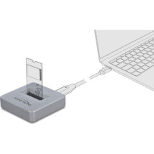 Delock M.2 Dockingstation für M.2 NVMe PCIe SSD mit USB Type-C Buchse Delock M.2 Dockingstation für M.2 NVMe PCIe SSD mit USB Type-C Buchse