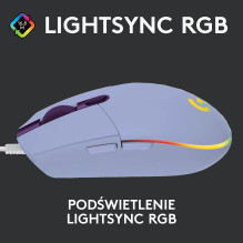 Logitech pelė G102 LIGHTSYNC lila (910-005854) (910005854) Logitech pelė G102 LIGHTSYNC lila (910-005854) (910005854)