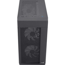 Aerocool Hexform G-BK-V2 (juoda, Tempered Glass)