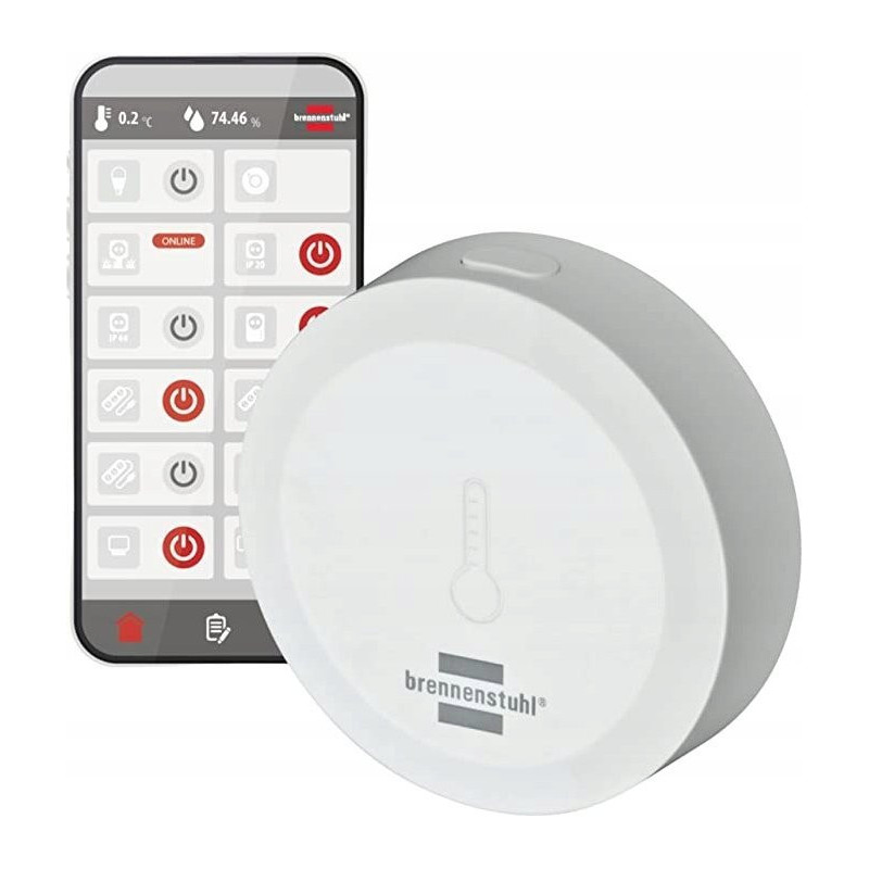Brennenstuhl ZigBee Temp / Feuchtigkeit Sensor