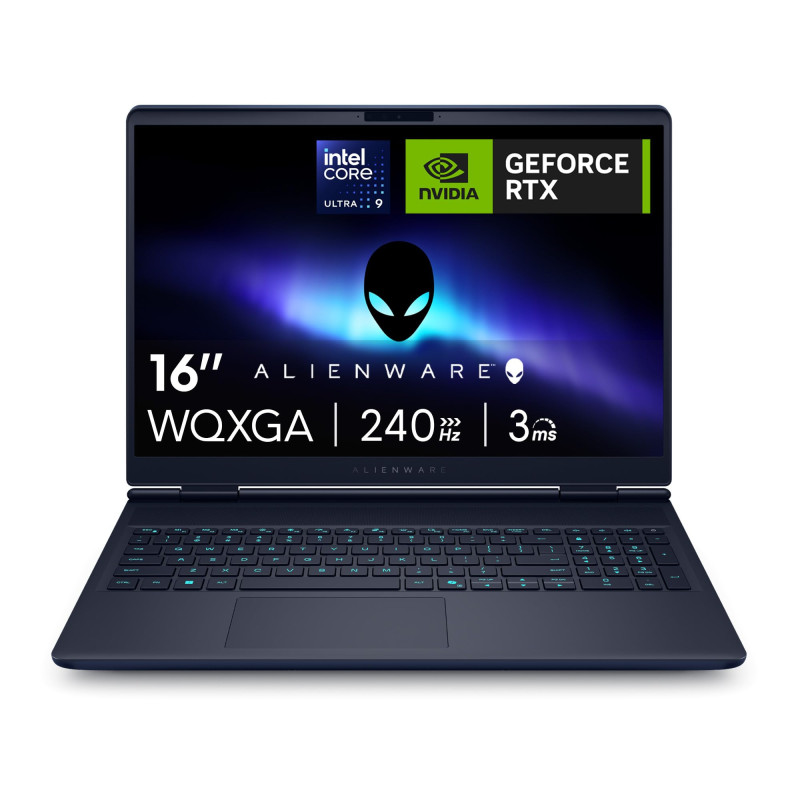 Dell Alienware 16X Aurora AC16251 16" WQXGA / u9-275HX / 64GB / 4TB SSD / RTX5070_8GB / ENG / Win11P / 3YW