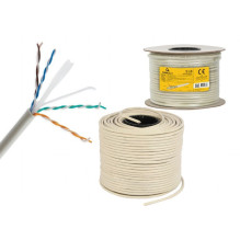 Gembird UPC-6004SE-SOL / 100 tinklo kabelis pilkas 305 m Cat6 Gembird UPC-6004SE-SOL / 100 tinklo kabelis pilkas 305 m Cat6