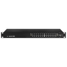 Ubiquiti ES-24-250W network switch Managed L2 / L3 Gigabit Ethernet (10 / 100 / 1000) Power over Ethernet (PoE) 1U Black