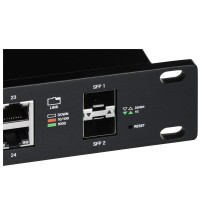 Ubiquiti ES-24-250W network switch Managed L2 / L3 Gigabit Ethernet (10 / 100 / 1000) Power over Ethernet (PoE) 1U Black