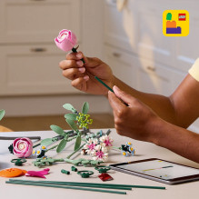 LEGO Botanicals Schöner Rosafarbener Blumenstrauß 10342 LEGO Botanicals Schöner Rosafarbener Blumenstrauß 10342