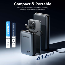POWER BANK USB 20000MAH 45W / FHGH0 VENTION