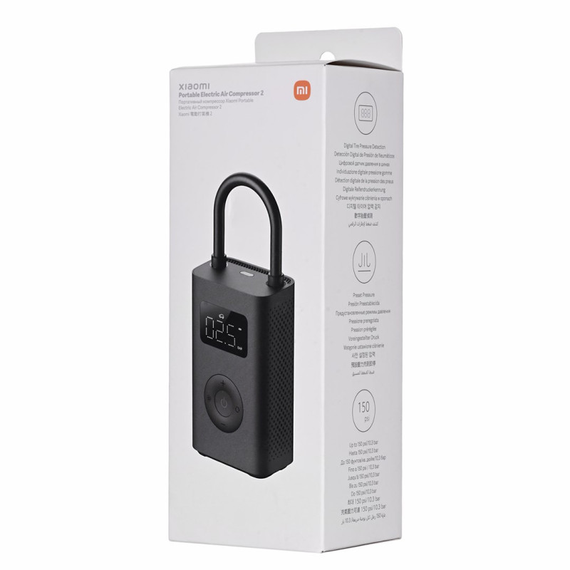 Portable air compressor - Xiaomi Mi Portable Electric Air Compressor 2 Black