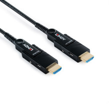 HDMI Kabelis - Lindy 38550 100 M Hibridinis Micro-HDMI 8K60 Kabelis Juodas HDMI Kabelis - Lindy 38550 100 M Hibridinis Micro-HDMI 8K60 Kabelis Juodas