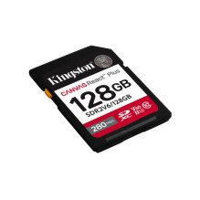 Kingston Canvas React Plus V60 128GB SDXC Speicherkarte 4K-UHS-II Kingston Canvas React Plus V60 128GB SDXC Speicherkarte 4K-UHS-II