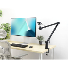 Kensington Schwenkarm mit Tischhalterung A1020, Black Kensington Schwenkarm mit Tischhalterung A1020, Black