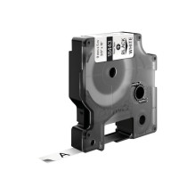 Label Tape - Dymo Schriftband 18443 Vinyl Black White Label Tape - Dymo Schriftband 18443 Vinyl Black White