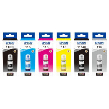 Rašalo Kasetė - Epson EcoTank 115 66ml Magenta Rašalo Kasetė - Epson EcoTank 115 66ml Magenta