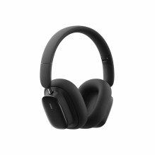Wireless Headphones - Baseus Bowie H1i Bluetooth 5.3, 100 Hours Playtime, Noise Cancelling, USB Type-C, 10m Distance, Bl Wireless Headphones - Baseus Bowie H1i Bluetooth 5.3, 100 Hours Playtime, Noise Cancelling, USB Type-C, 10m Distance, Bl