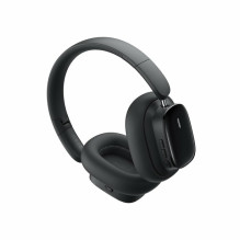 Wireless Headphones - Baseus Bowie H1i Bluetooth 5.3, 100 Hours Playtime, Noise Cancelling, USB Type-C, 10m Distance, Bl Wireless Headphones - Baseus Bowie H1i Bluetooth 5.3, 100 Hours Playtime, Noise Cancelling, USB Type-C, 10m Distance, Bl