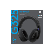 Garso Įranga - Logitech G325 Bevielis "Bluetooth" Ausinės 30m Diapazonas 20-20000 Hz Juoda Garso Įranga - Logitech G325 Bevielis "Bluetooth" Ausinės 30m Diapazonas 20-20000 Hz Juoda