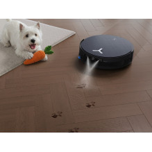 Ecovacs DEEBOT X12 OmniCyclone robotinis dulkių siurblys 0,25 l juodas Ecovacs DEEBOT X12 OmniCyclone robotinis dulkių siurblys 0,25 l juodas
