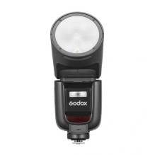 Fotoaparato Blykstė - Godox V1Pro C TTL Blykstė, Skirta Canon, 76 Ws, 28-105 Mm, HSS, USB-C