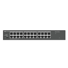 Jungiklis - Ruijie Reyee RG-ES124G-L 24 Prievadų Gigabitinis Nevaldomas Jungiklis Juodas