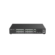 Jungiklis - Ruijie RG-ES220GS-P 24 Prievadų Gigabitinis PoE Jungiklis Jungiklis - Ruijie RG-ES220GS-P 24 Prievadų Gigabitinis PoE Jungiklis