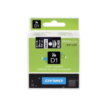 Etikečių Spausdintuvo Etiketės - DYMO D1 45811 Etikečių Juosta Juoda Balta Etikečių Spausdintuvo Etiketės - DYMO D1 45811 Etikečių Juosta Juoda Balta