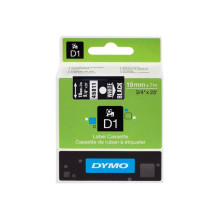 Etikečių Spausdintuvo Etiketės - DYMO D1 45811 Etikečių Juosta Juoda Balta Etikečių Spausdintuvo Etiketės - DYMO D1 45811 Etikečių Juosta Juoda Balta