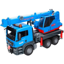 MAN TGS truck with crane...