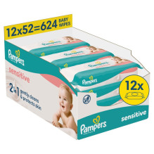 Pampers Sensitive mitras...