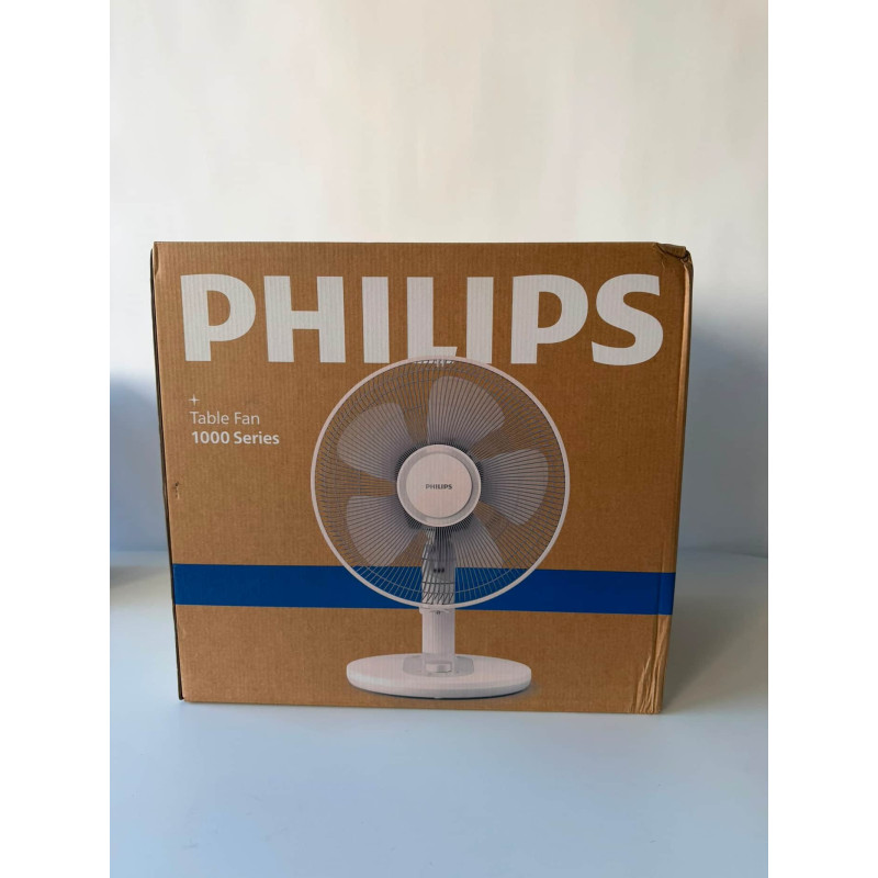 Prece ar Bojatu pakuotėu- PHILIPS 1000. serijas stalo ventiliatoriai balts CX1030 / 00-B (8720389079047-B)