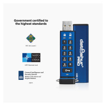 iStorage „datAshur Pro“ USB atmintinė