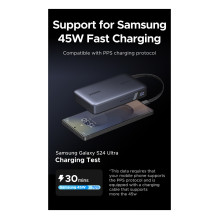 UGREEN PB551 20 000 mAh 145 W išorinė baterija, 1 x USB-C, 1 x USB-A, 1 x integruotas USB-C laidas, ekranas UGREEN PB551 20 000 mAh 145 W išorinė baterija, 1 x USB-C, 1 x USB-A, 1 x integruotas USB-C laidas, ekranas