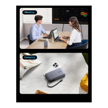 UGREEN PB551 20 000 mAh 145 W išorinė baterija, 1 x USB-C, 1 x USB-A, 1 x integruotas USB-C laidas, ekranas UGREEN PB551 20 000 mAh 145 W išorinė baterija, 1 x USB-C, 1 x USB-A, 1 x integruotas USB-C laidas, ekranas