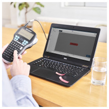 DYMO LabelManager 420P™ ABC etikečių spausdintuvas su dėklu DYMO LabelManager 420P™ ABC etikečių spausdintuvas su dėklu