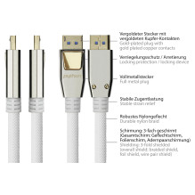 Alcasa DP20-PY020W HDMI kabelis Alcasa DP20-PY020W HDMI kabelis
