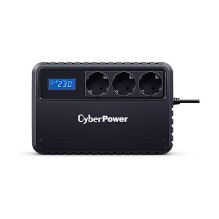 CyberPower BU Basic BU650EULCD 650VA 360W 3x Schuko plug connection and USB