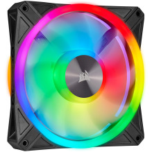 CORSAIR Lüfter 140*140*25 QL140 RGB Pro LED Ventiliatorius, Dual Pa