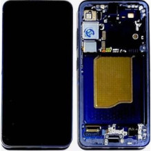 LCD screen Samsung S936 S25 Plus with touch screen and frame Navy original (used Grade B)