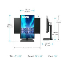 Monitor BenQ PhotoVue SW272Q (9H.LLPLB.QBE) Monitor BenQ PhotoVue SW272Q (9H.LLPLB.QBE)